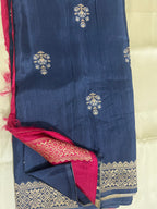 Banarasi crepe silk