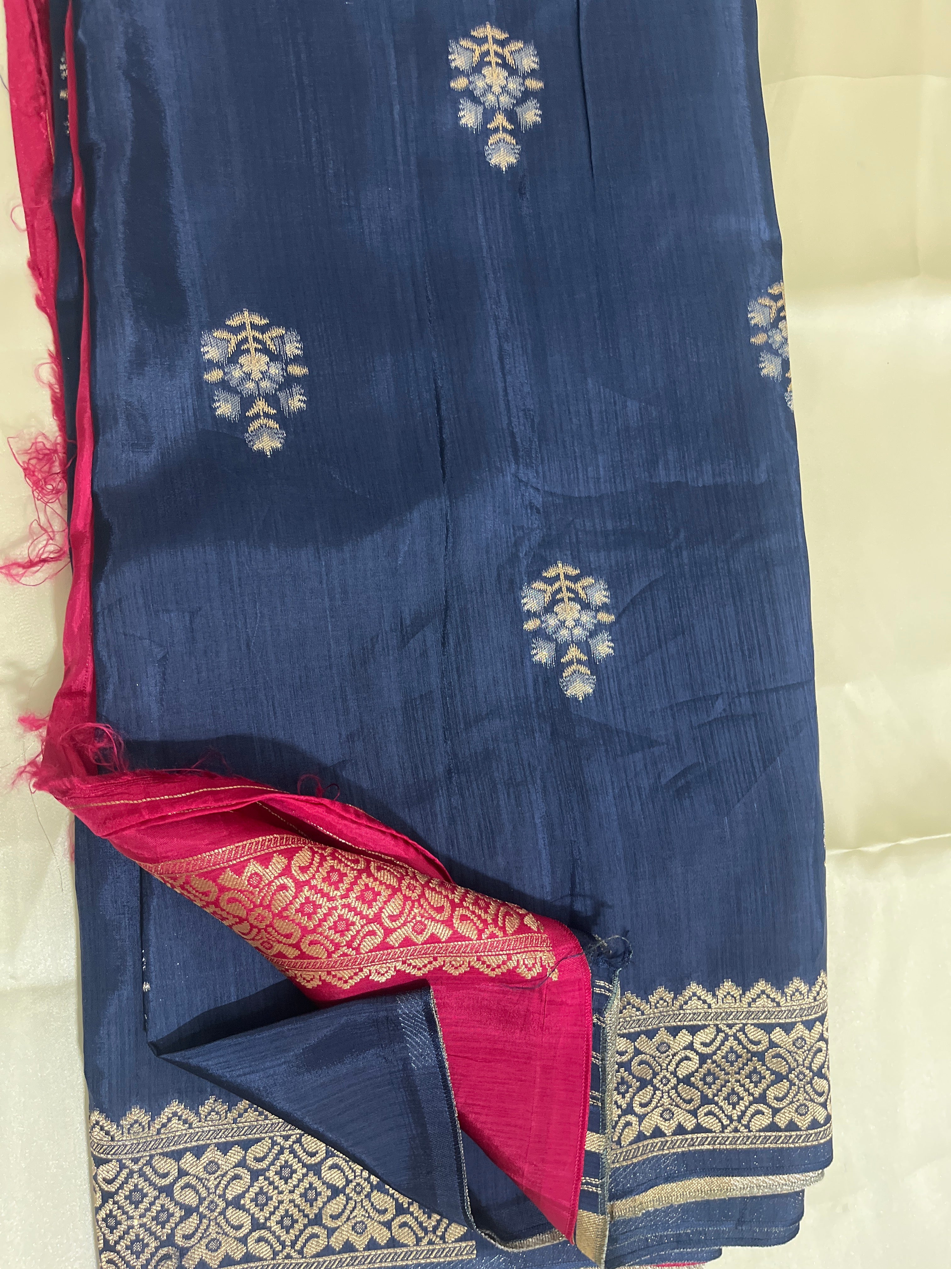 Banarasi crepe silk