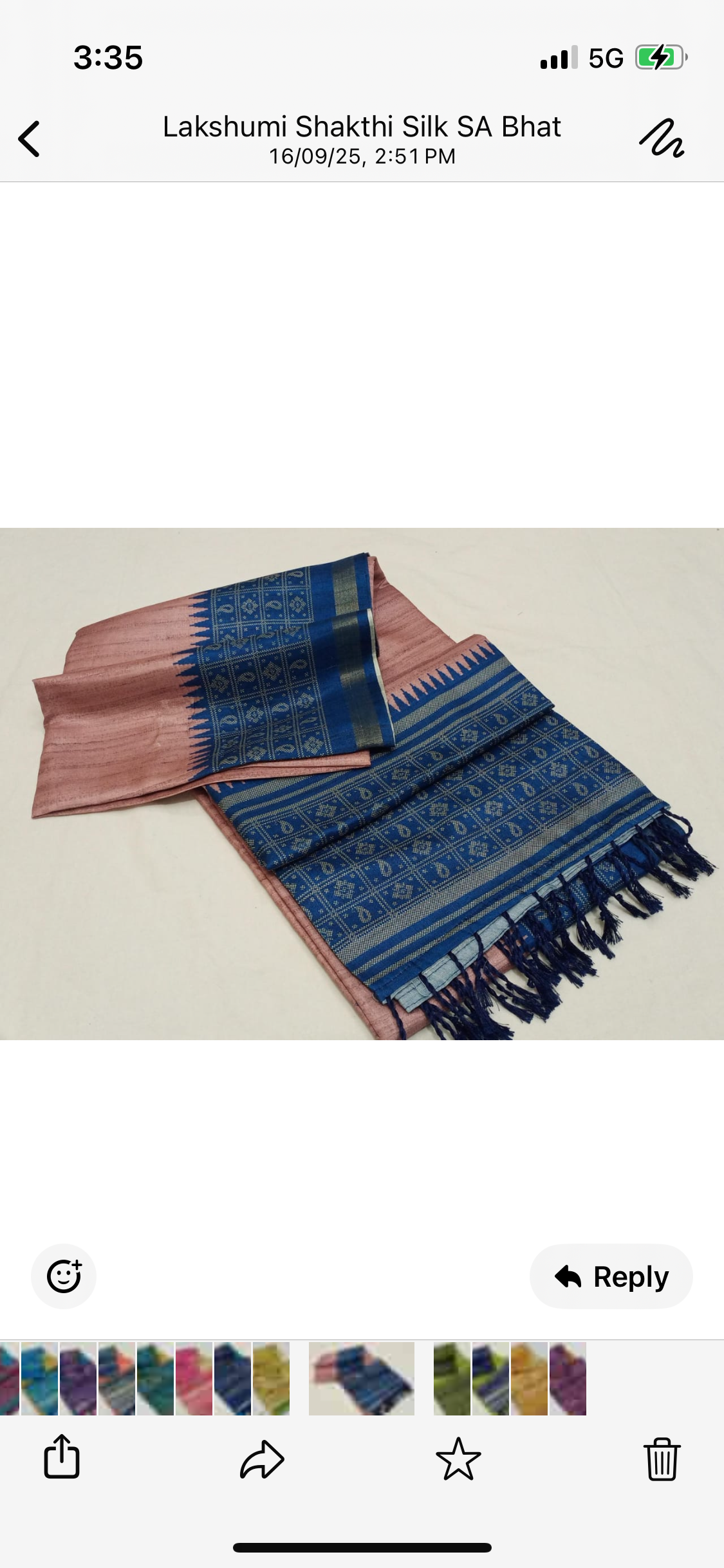LBTS01 Tusshar silk printed