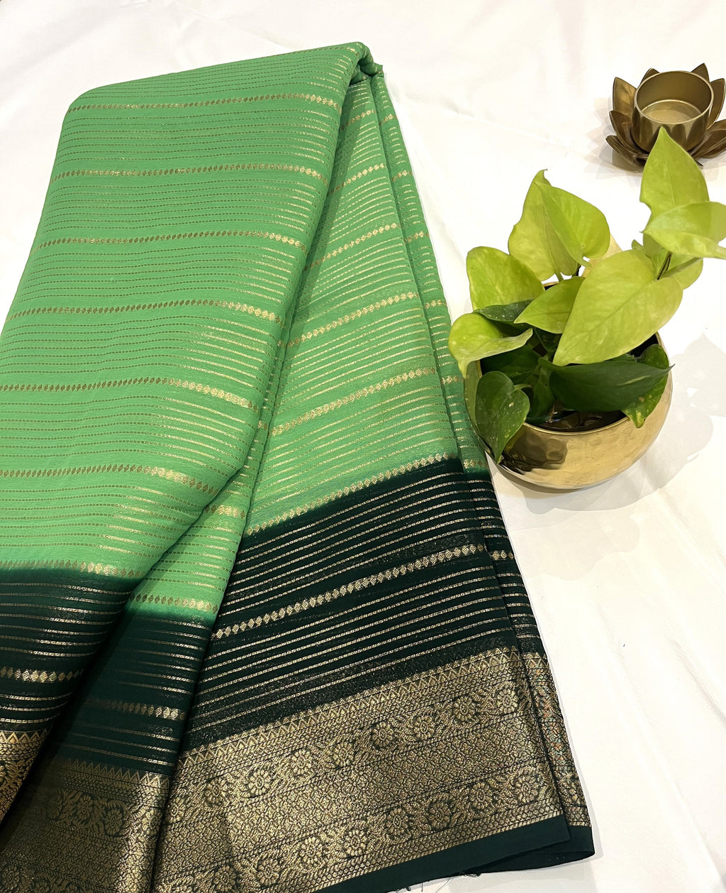 Semi Mysore crepe silk
