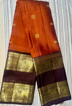 Pure silk Handwoven Kanchipuram sarees