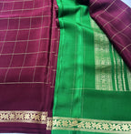 Pure mysore crepe silk