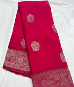 Banarasi semi georgette saree