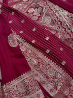 Banarasi semi georgette saree