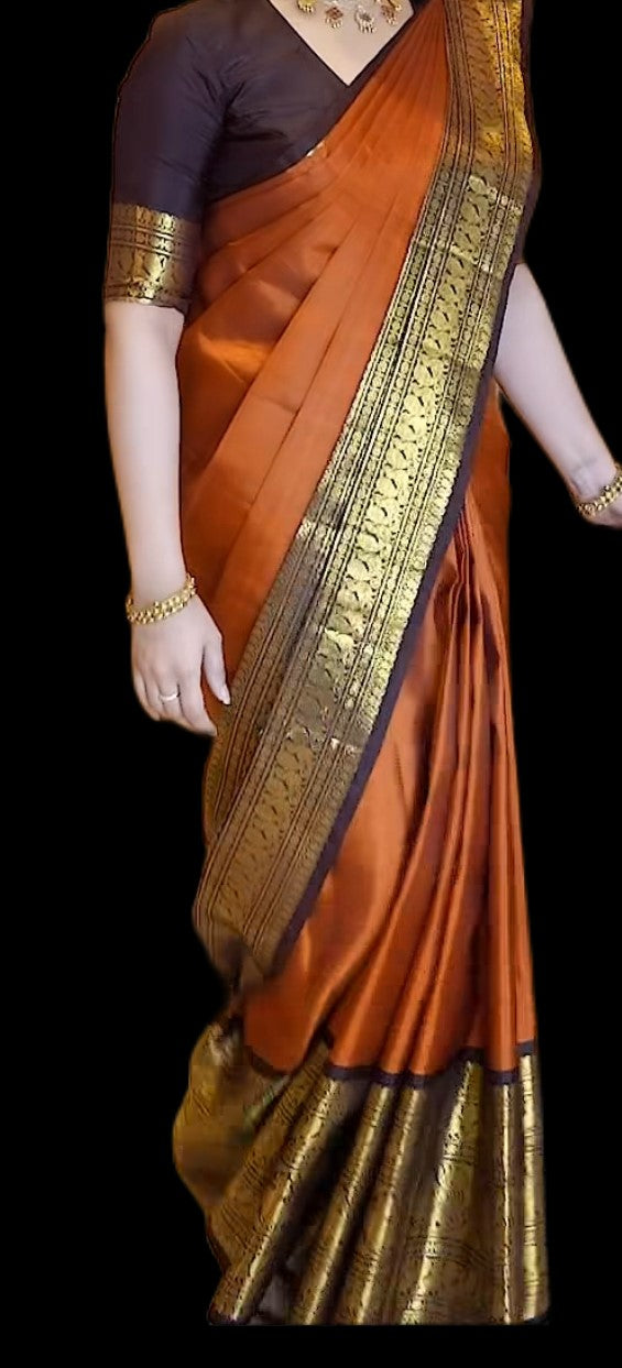 Pure silk Handwoven Kanchipuram sarees